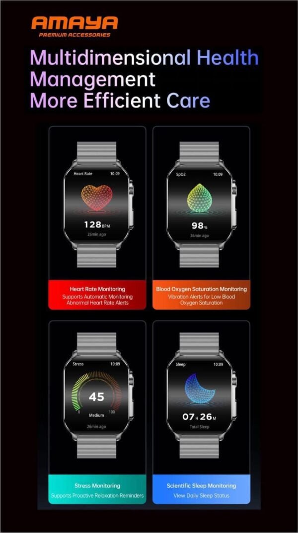 Smartwatch Amaya  pro Amoled ASW-07 - Image 6