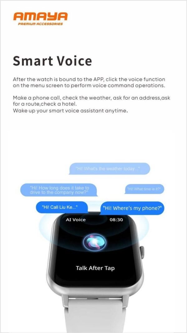 Smartwatch Amaya Charm ASW-03 - Image 7